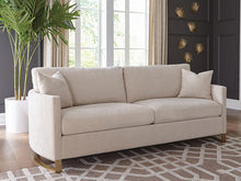 Load image into Gallery viewer, Corliss Upholstered Curved Track Arm Sofa Beige
